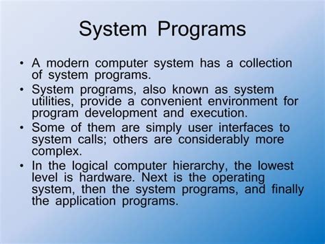 Operating System vs Computer Programs 的图像结果