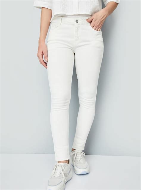 Buy Women Solid Skinny Fit Push-Up Jeans Online at just Rs. 999.0 ...