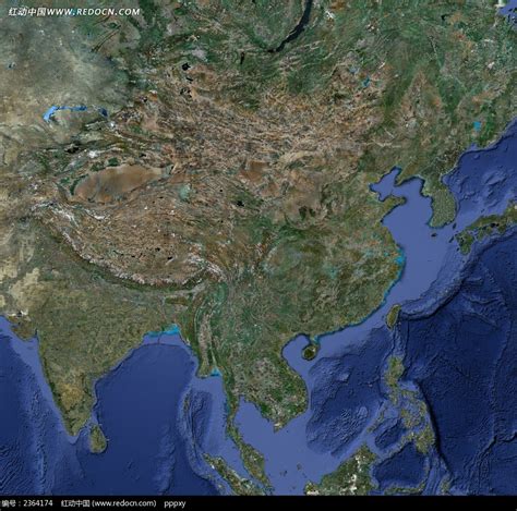 中国地图全图卫星版图片