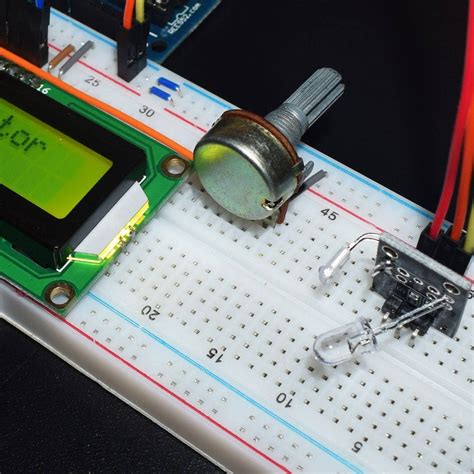 Measure heart beat with heart beat module and display – REES52