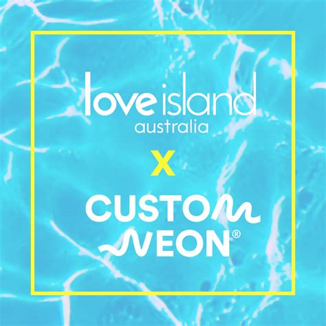 TV Show Merchandise | Love Island Australia x Custom Neon® Collection