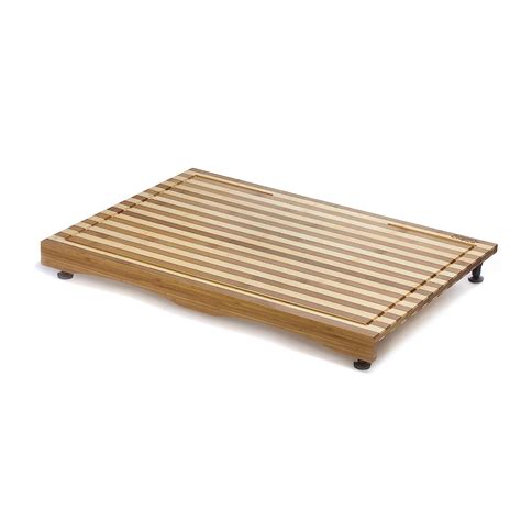 Prosumer’s Choice Bamboo Stovetop Cover Cutting Board w/Adjustable Legs ...