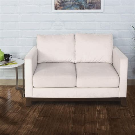 Buy Adalyn Miami Fabric 2-Seater Sofa - Beige from Home Centre at just ...