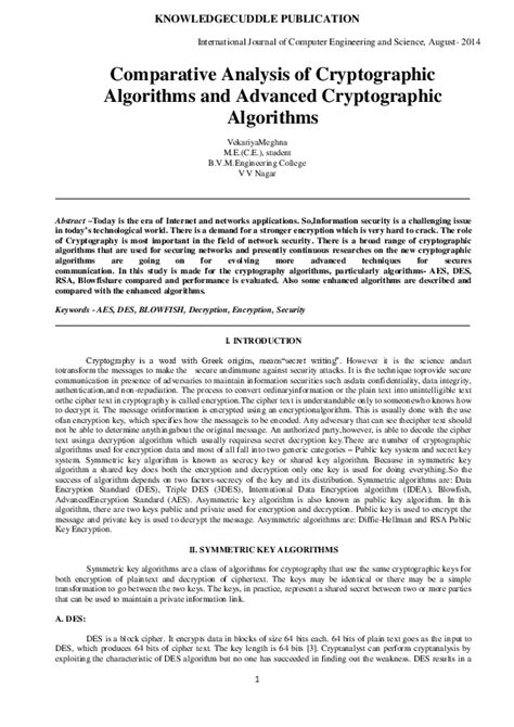 Image result for Cryptographic Algorithm Characterization