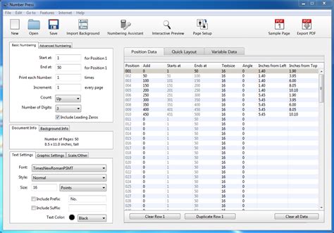 File Numbering Software 的图像结果