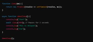 Image result for Thread.Sleep JavaScript