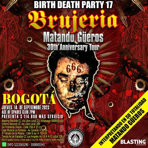 BLASTING RECORDS STORE PRESENTA: BIRTH DEATH PARTY 17 - BDPXVII ...