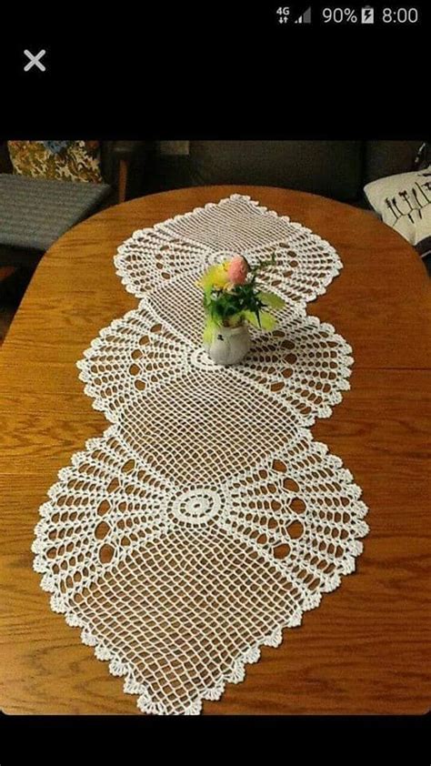 Image result for Dining Table Runner Crochet Pattern
