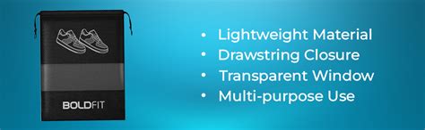 Boldfit Shoe Bag for Travel Bag for Man & Women Shoe Cover for Storage ...