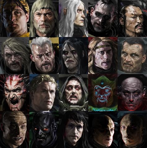 The Emperor + Primarchs - by Miguel Iglesias : r/ImaginaryWarhammer