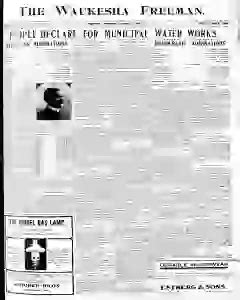 Waukesha Freeman Newspaper Archives, Mar 22, 1906, p. 1