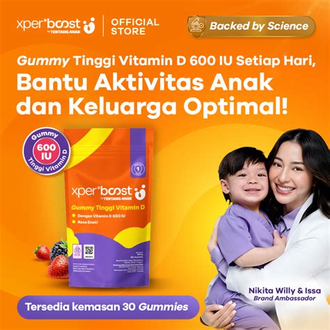 Jual Expert Boost - Gummy Vitamin D 600 IU Anak dan Dewasa | Boost ...