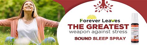 Buy Forever Leaves Sound Sleep Spray for Restful Sleep All Night ...