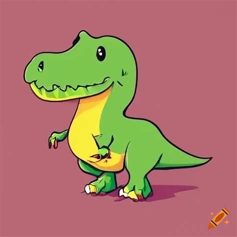 Cute T Rex Drawing