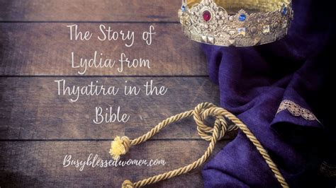 Lydia In The Bible