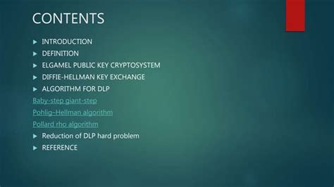 Discrete Logarithm Problem 的图像结果