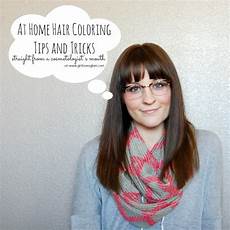 Tips For Dying Hair At Home by At Home Hair Coloring Tips And Tricks Glam Tips For Dying Hair At Home