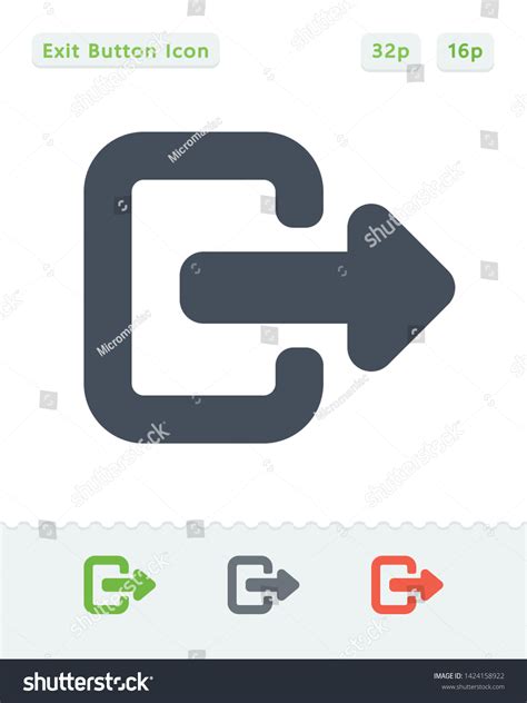 Image result for Exit Button 2D