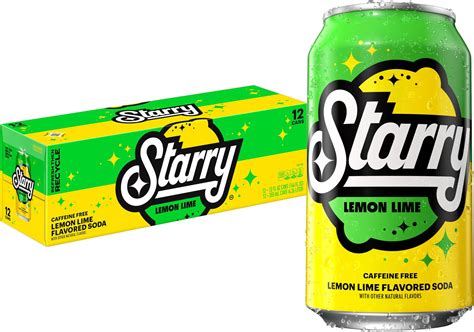 Amazon.com: Starry Lemon Lime Soda Pop, 12 Fl Oz Cans (Pack of 12)