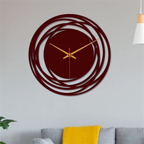 Buy Best Wood Crafted Premium Wall Clocks Online at Vibecrafts