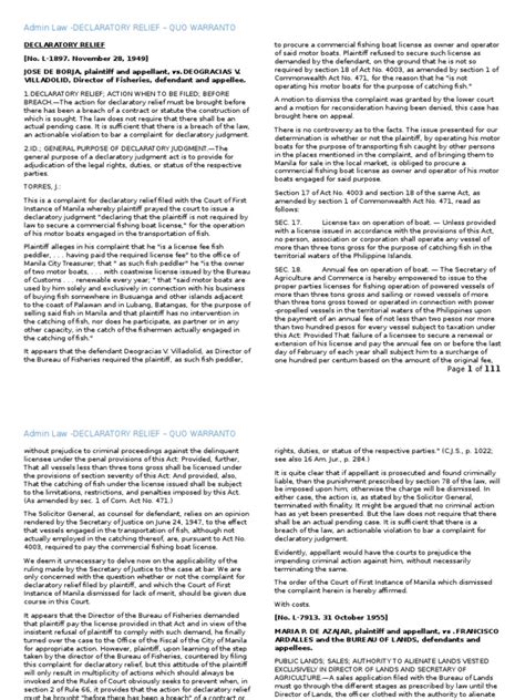 Example of Declaratory Relief 的图像结果