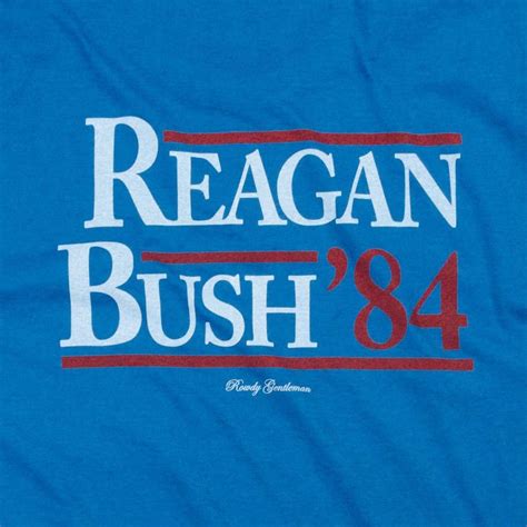 Rowdy Gentleman Reagan Bush '84 Pocket Tee in Deep Water - Country Club ...