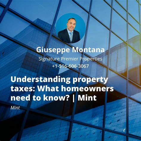 Understanding property taxes: What homeowners need to know? | giuseppe ...