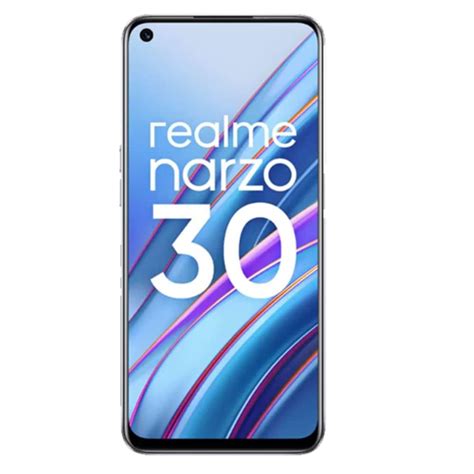 (Refurbished) Realme Narzo 30 6 GB RAM, 128 GB, Racing Silver, Mobile ...