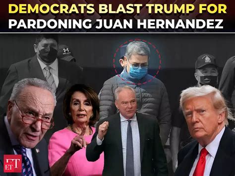 'Double standards': Democrats attack Trump for freeing ex-Honduran Prez ...