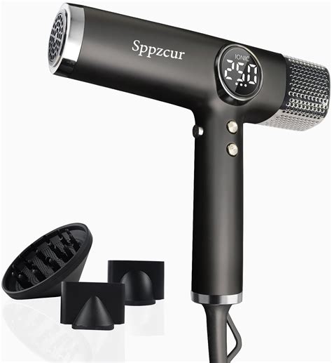 Amazon.com : Professional High Speed Hair Dryer with Diffuser, Ionic ...