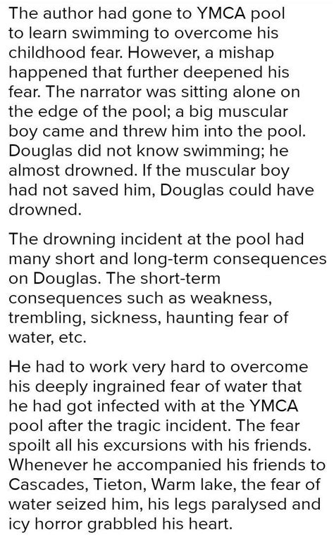 Fear can be overcome by facing it. Discuss with reference to the ...