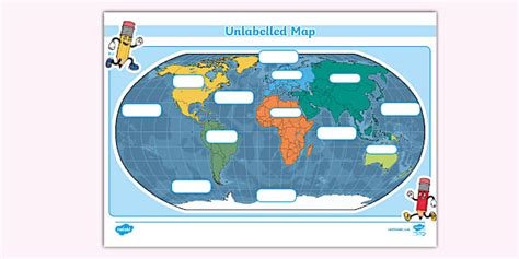 Continents and Oceans Team Memory Game