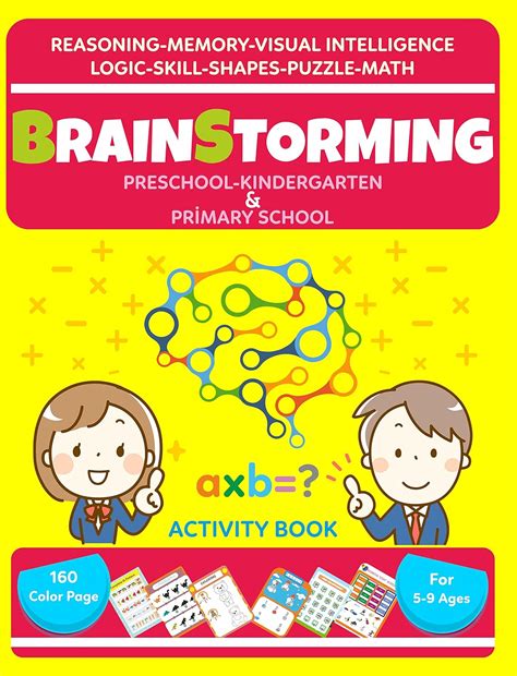 BrainStorming: Preschool-Kindergarten & Primary School Activity Book ...