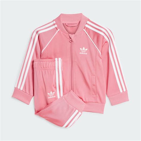 adidas Adicolor SST Track Suit Kids - Pink | adidas TZ