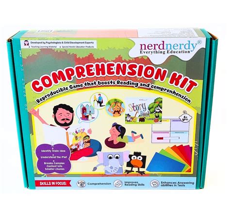 NerdNerdy My Comprehension Kit/Techniques to Improve Reading& Comprehe