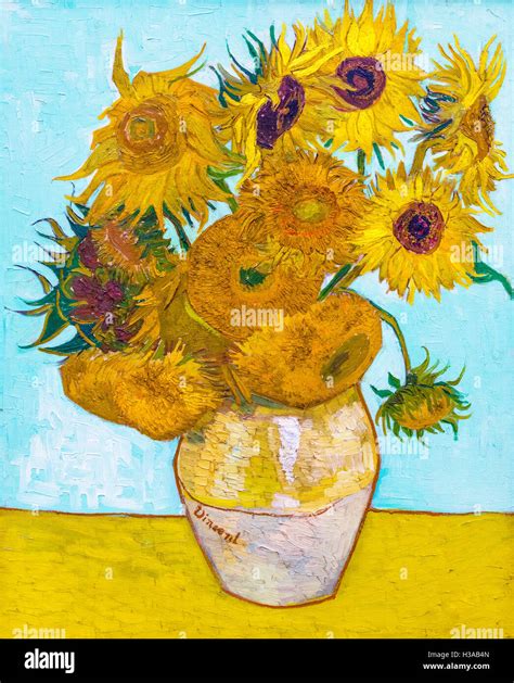 Sunflowers Van Gogh High Resolution Stock Photography and Images - Alamy