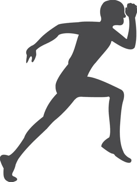 Running Silhouette PNG 的图像结果
