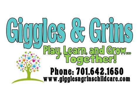 Daycare | Wahpeton | Giggles N Grins Child Care Center and Preschool