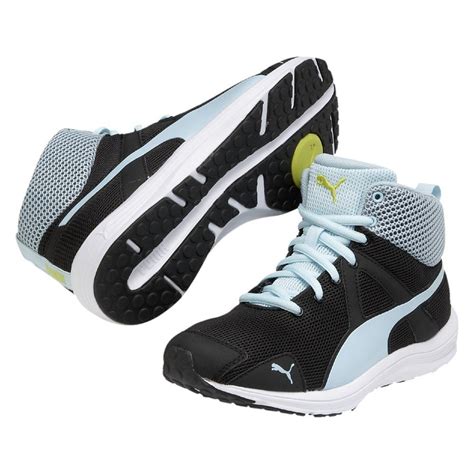 Buy Puma Women's Evader Mid Geo Wn s Black Mesh Running Shoes - 6 UK ...