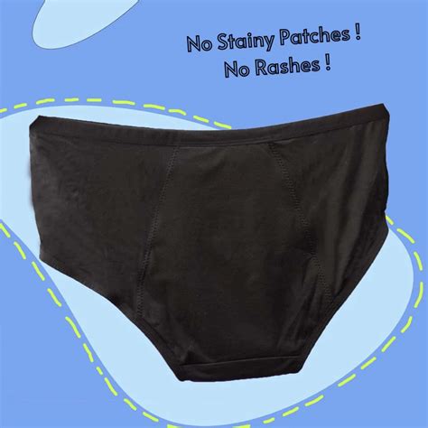 Buy LEMME BE PERIOD PANTIES FOR WOMEN|REUSABLE PERIOD UNDERWEAR 120 ML ...