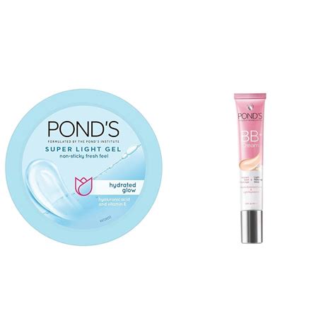 Pond's Super Light Gel Oil Free Moisturiser With Hyaluronic Acid ...