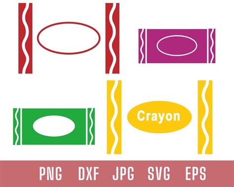 Buy Crayon Svg Bundle, Crayon Wraper Svg, Crayon Set Svg, Crayon ...