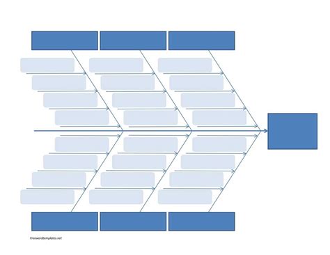 Download a Free Fishbone Diagram Template in Word