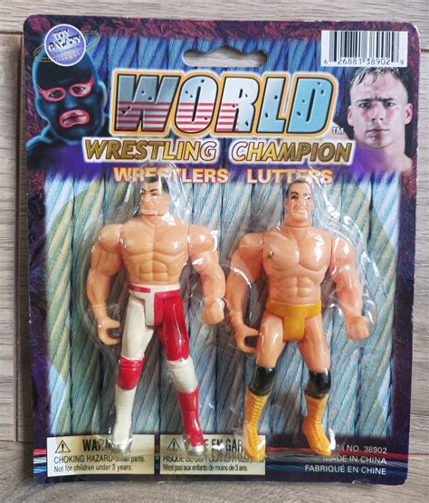 Toy Galaxy World Wrestling Champion Bootleg/Knockoff 2-Pack [Lance Sto ...