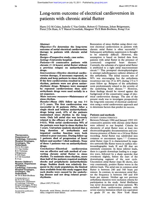 Image result for Atrial Flutter Synchronized Cardioversion