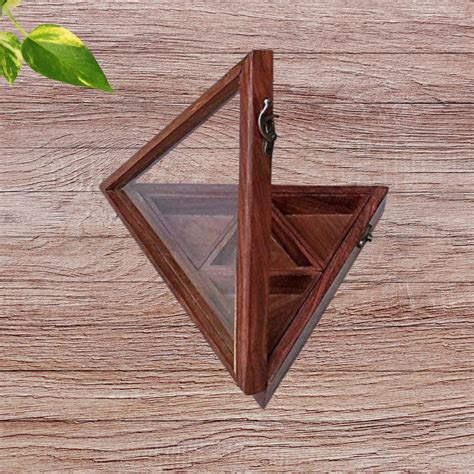 Wooden triangle Spice Box/Masala Dani Gift – The Advitya
