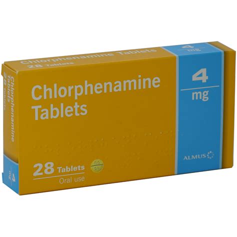 Chlorphenamine Maleate 4Mg