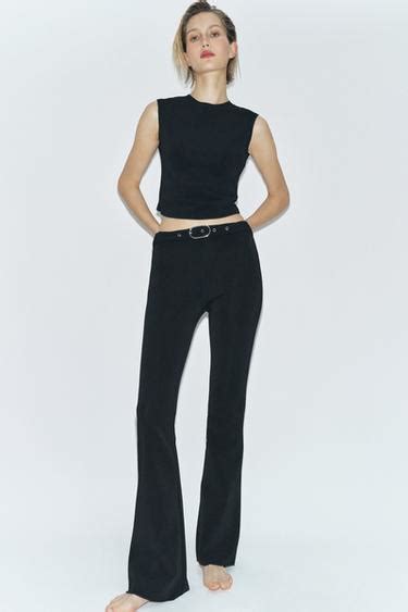 Women's Flare Trousers | ZARA India