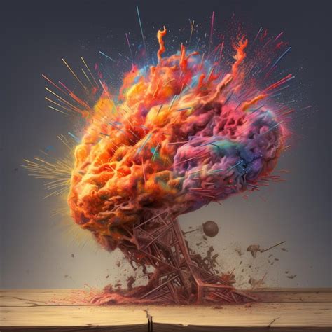 Image result for Exploding Brain Royalty Free