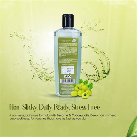 Amla And Heart Seed Hair Oil - For Strong Hair – Dhathri Ayurveda